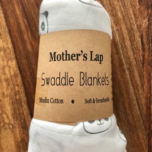 Mother’s Lap Swaddle Blankets Muslin Cotton Panda